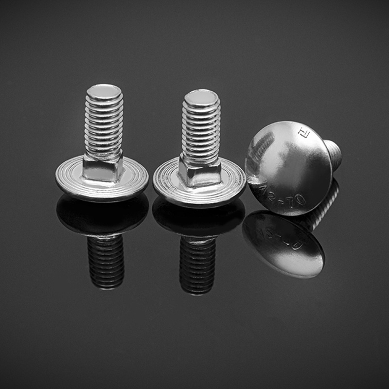 DIN603 স্টেইনলেস স্টীল মাশরুম মাথা বর্গাকার ঘাড় bolts